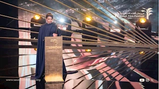 "سلمى وقمر" يفوز بجائزة النخلة الذهبية لأفضل فيلم في مهرجان أفلام السعودية