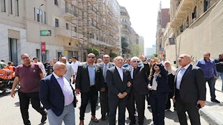 صور.. الحكومة تبحث إعادة إحياء وتشغيل محل جروبي بميدان طلعت حرب