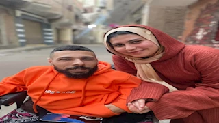 الحب أقوى من الهشاشة والعمر.. "فادي وأماني" زوجان تحديا العظام الزجاجية والفقد -صور