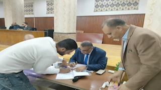 انطلاق انتخابات غرفة ملاحة السويس والبحر الأحمر -صور