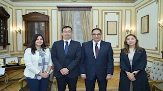 رئيس جامعة القاهرة يستقبل الممثل الجديد لهيئة التعاون الدولي اليابانية "جايكا" 