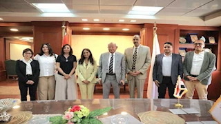 ساويرس يلتقي محافظ سوهاج ويشارك في احتفالية تسليم المنازل المُعاد تأهيلها