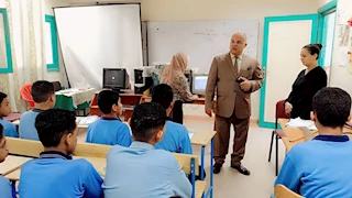   إحالة مسؤولي إدارة مدرسة الفيوم الإعدادية الحديثة للتحقيق -صور  