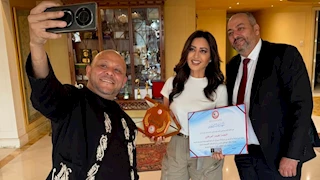 بالصور.. نقابة المهن الموسيقية التونسية تكرم لطيفة بالقاهرة