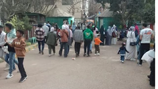 10 آلاف زائر لحديقة حيوان الزقازيق خلال عيد الفطر