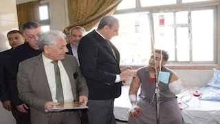 بعد بتر ذراعه.. وظيفة في شركة أدوية للعامل ضحية حادث "سيرك طنطا"