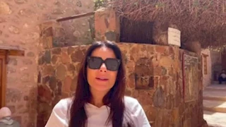 إنجي المقدم في دير سانت كاترين: روحانيات وسكينة تشعرك بالراحة النفسية