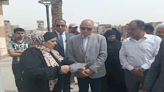 محافظ القاهرة يتابع تسكين الباعة المنقولين من سوق الزلزال العشوائي