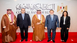 محافظ البنك المركزي يلتقي الأمين العام للمجلس التنسيقي المصري السعودي لبحث أوجه التعاون المشترك