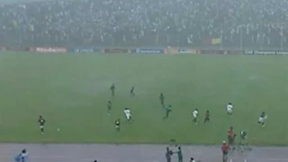 "في دوري الأبطال".. قصة مباراة للأهلي تم إعادتها لسوء الأحوال الجوية