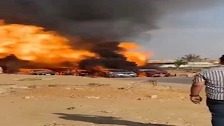 إهمال وحفر بدون تصاريح.. النيابة تكشف أسباب حريق خط غاز أكتوبر  