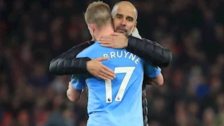 "يوم حزين وأمر صعب".. جوارديولا يودع دي بروين بكلمات مؤثرة