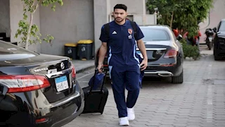 11 صورة ترصد مغادرة الأهلي مطار القاهرة إلى موريتانيا لمواجهة الهلال السوداني