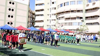أبطال الملاعب الصغيرة.. مواجهة كروية بين طلاب مصر وروسيا في الإسكندرية -صور