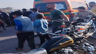 مصرع سيدة وابنتيها وإصابة زوج إحداهن في حادث انقلاب سيارة بالشرقية -صور