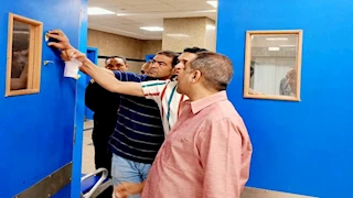 وكيل صحة أسيوط يتفقد أقسام الطوارئ بمستشفى منفلوط المركزي -صور