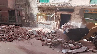 "البلكونة وقعت عليهم".. إصابة 6 أشخاص في حادث عقار بالإسكندرية