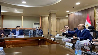 "المتراخي بره والفاسد مكانه معروف".. محافظ كفر الشيخ للصحفيين: ورثنا مشاكل سنين وبالإرادة هنحلها -صور