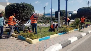 جهود مكثفة لرفع كفاءة المسطحات الخضراء بالإسماعيلية استعدادًا لأعياد الربيع