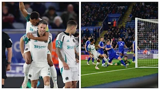 لاعب نيوكاسل ميرفي يباغت ليستر بهدفين خلال 9 دقائق (فيديو)