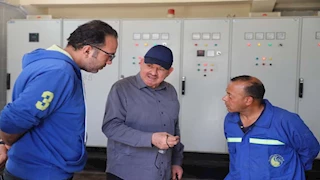 رئيس "صرف الإسكندرية" يتفقد تطوير 4 محطات بحي المنتزه ثان- صور 