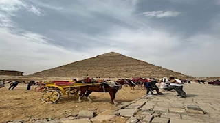 رئيس "أوراسكوم" بيراميدز: أنفقنا مليارا ونصفا لتطوير الأهرامات.. وهذا حل أزمة الخيالة