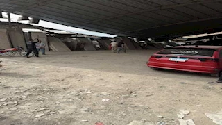 المعاينة الأولية لـ حادث شق التعبان: تهشم سيارات وإصابة عاملين