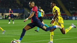 رافينيا يحقق رقما قياسيا تاريخيا مع برشلونة في دوري أبطال أوروبا