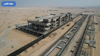 شاهد.. أحدث تصوير جوي لمشروع الخط الثاني من القطار الكهربائي السريع