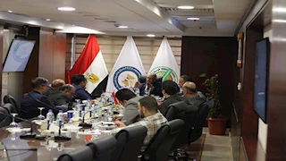 بالصور- وفد هندي يبحث الاستثمار ومشروعات القيمة المضافة في خام فوسفات الوادي الجديد