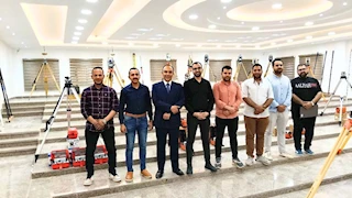 نائب محافظ المنيا يتفقد الاستعدادات النهائية لافتتاح مركز شبكات المرافق والرفع المساحي (صور)