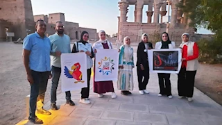 بالصور-  معبد فيله يشارك فى فعاليات اليوم العالمي لأنيميا البحر المتوسط