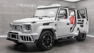 مانسوري تحول مرسيدس الفئة G لكابريو فاخرة