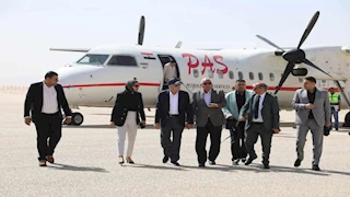 محافظ الوادي الجديد يستقبل مستشار رئيس الجمهورية للتنمية المحلية