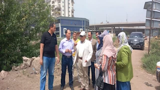 محافظ الدقهلية يتفقد الموقع المقترح لموقف المنصورة الحضاري بسندوب -صور