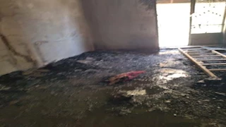 بالصور.. السيطرة على حريق في منزل دون خسائر بشرية بسوهاج 