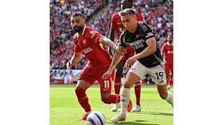 أهداف مباراة أرسنال وليفربول في الدوري الإنجليزي