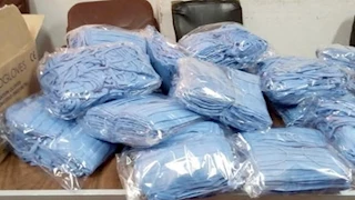 الرقابة التجارية تضبط كمامات غير صالحة للاستخدام الآدمي في بورسعيد 