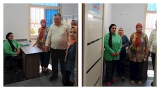 وكيل الطب الوقائي بالدقهلية يتفقد جاهزية العيادة الخارجية بمنطقة الشيخ زايد فى جمصة -صور