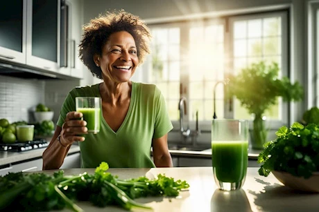 عصير الكزبرة- فوائد مذهلة للشعر 