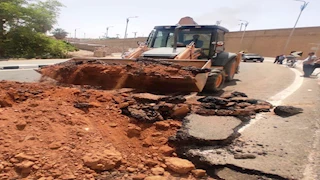 الهيكل الخراساني لم يتأثر.. أول تحرك بشأن شائعات انهيار جزئي بكوبري بديل خزان أسوان