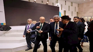 وزير السياحة يلتقي رؤساء مجالس إدارات وتحرير الصحف بالمتحف المصري الكبير