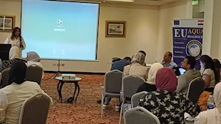 الاتحاد الأوروبي يناقش قضايا المياه في تدريب صحفي بالإسكندرية (صور)