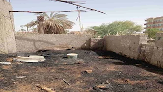 حريق يلتهم 3 منازل في سوهاج (صور)