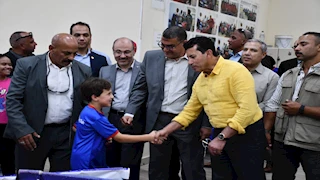 وزير الرياضة ومحافظ القليوبية يتفقدان نادي العبور ويطلقان مشروعات رياضية جديدة (صور)