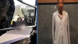 مفاجأة في اعترافات المتهم بضرب سيدة شبه عارية أمام مستشفى بالقاهرة 