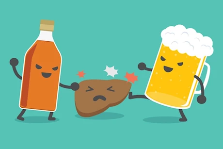 كبدك في خطر- مشروبات يومية تضر بصحته