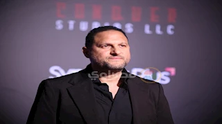 عماد زيادة مع زوجته بحفل جوائز مهرجان "the best" (صور)