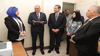 وزير العمل يتفقد مديرية العمل بدمياط ويؤكد: دعم التدريب والتشغيل ودمج ذوي الهمم
