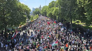 في الذكرى الـ77 للنكبة.. مظاهرات عالمية تندد بعدوان الاحتلال على غزة: تجاوزوا الخط الأحمر